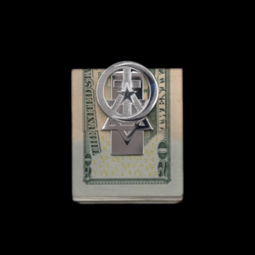 Sterling Silver Money Clip2-3/16”L x1½”W